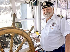 Paddleboat Captain on a Lake Mead Paddleboat
