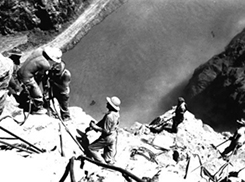 High Scalers working at the Hoover Dam