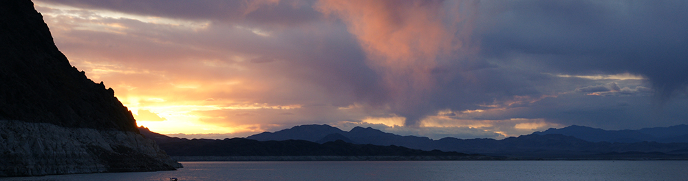 Lake Mead Cruise at Sunset