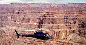 View at the Grand Canyon South Rim