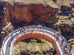 Glass Bottom Bridge over the Grand Canyon