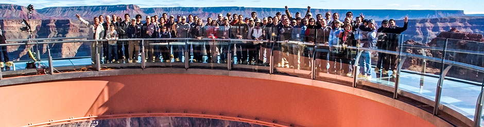 Skywalk at the Grand Canyon West Rim